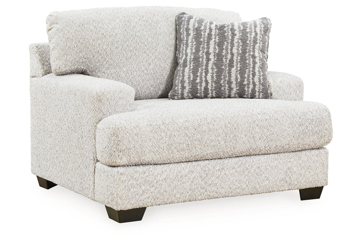 Brebryan Flannel Sofa, Loveseat, Oversized Chair and Ottoman from Ashley - Luna Furniture