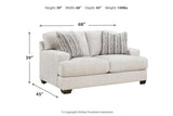 Brebryan Flannel Sofa, Loveseat, Oversized Chair and Ottoman from Ashley - Luna Furniture