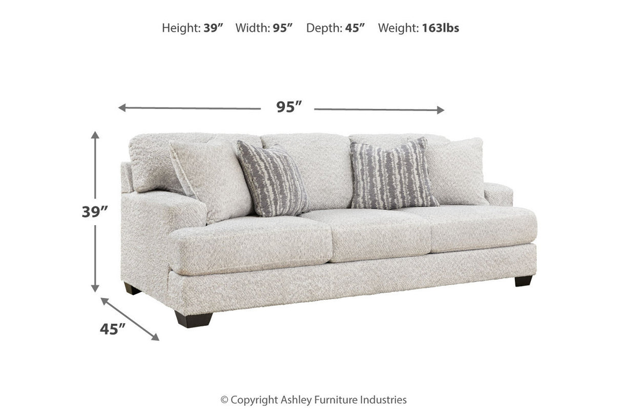 Brebryan Flannel Sofa and Oversized Chair from Ashley - Luna Furniture