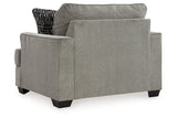 Deakin Ash Sofa, Loveseat, Oversized Chair and Ottoman from Ashley - Luna Furniture