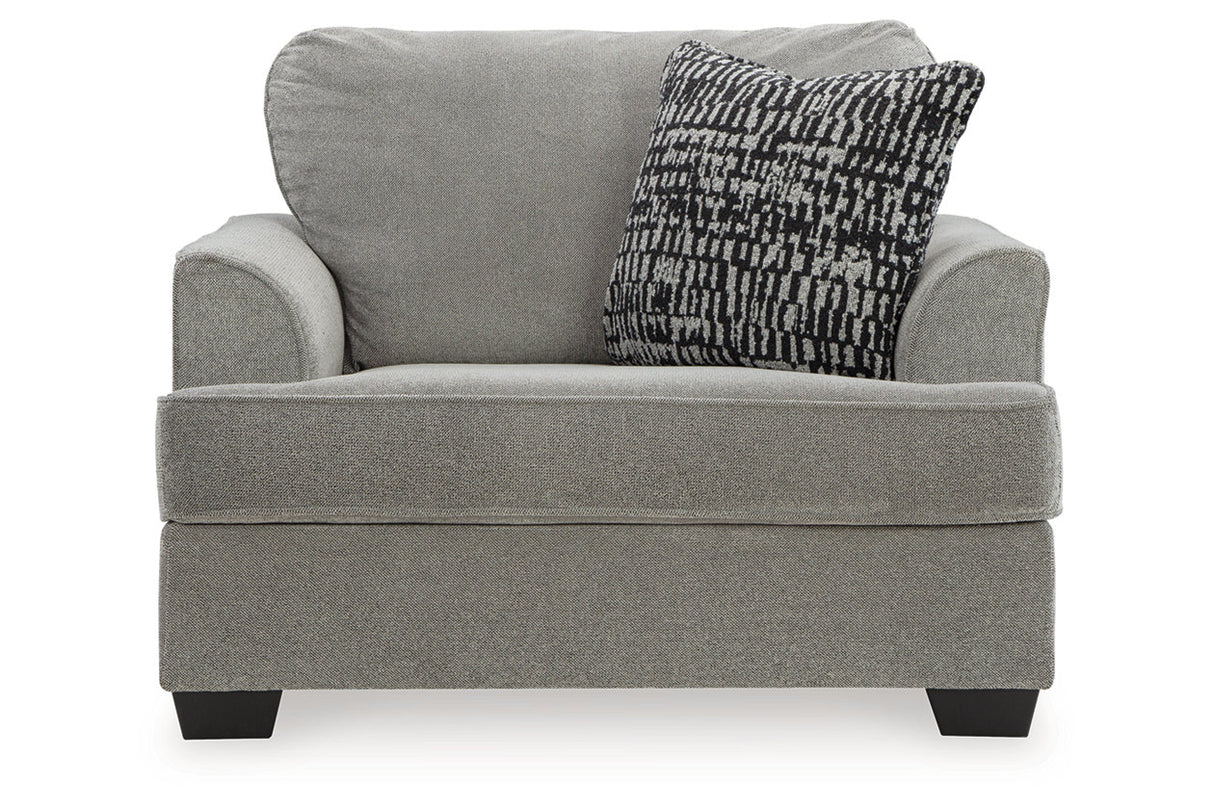 Deakin Ash Sofa, Loveseat, Oversized Chair and Ottoman from Ashley - Luna Furniture