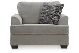 Deakin Ash Sofa, Loveseat, Oversized Chair and Ottoman -  Ashley - Luna Furniture