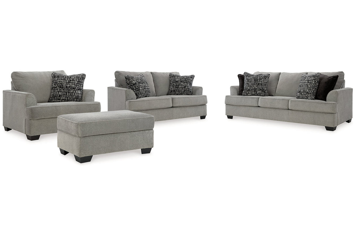 Deakin Ash Sofa, Loveseat, Oversized Chair and Ottoman from Ashley - Luna Furniture