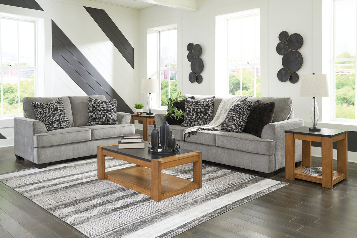 Deakin Ash Sofa and Loveseat -  Ashley - Luna Furniture