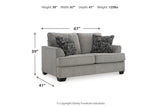 Deakin Ash Sofa, Loveseat, Oversized Chair and Ottoman -  Ashley - Luna Furniture