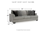 Deakin Ash Sofa, Loveseat, Oversized Chair and Ottoman from Ashley - Luna Furniture