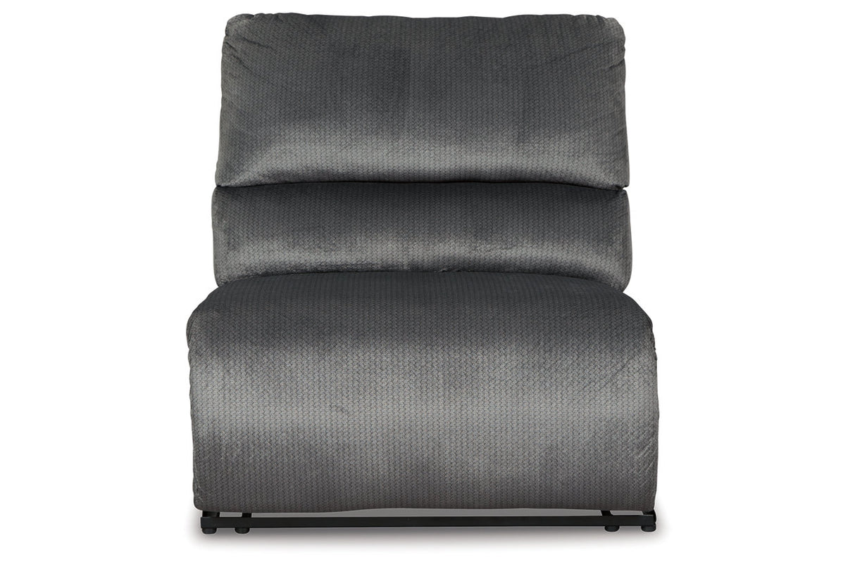 Clonmel Charcoal 6-Piece Reclining Sectional -  Ashley - Luna Furniture