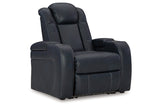 Fyne-Dyme Sapphire Power Reclining Sofa, Loveseat and Recliner -  Ashley - Luna Furniture