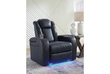 Fyne-Dyme Sapphire Power Reclining Sofa, Loveseat and Recliner -  Ashley - Luna Furniture