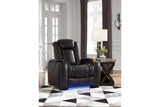 Party Time Midnight Power Reclining Sofa and Loveseat with Power Recliner -  Ashley - Luna Furniture