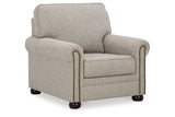 Gaelon Dune Chair and Ottoman -  Ashley - Luna Furniture