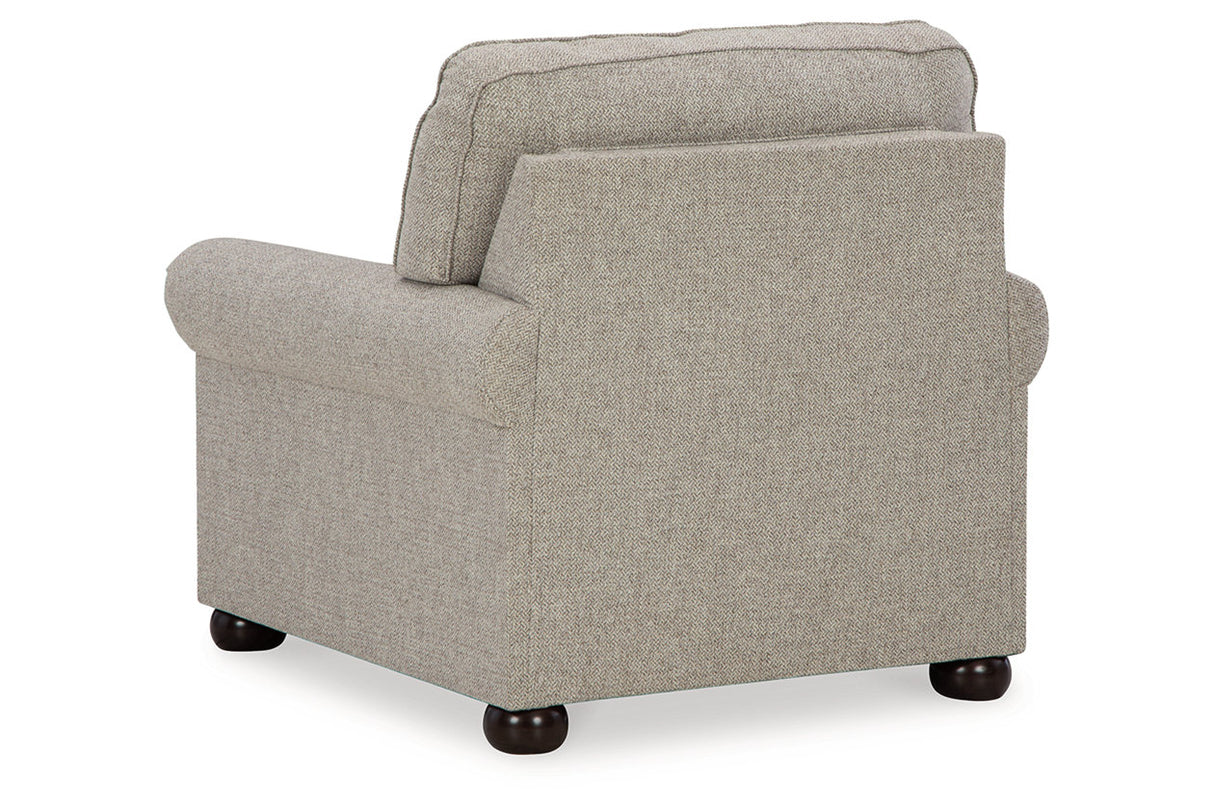 Gaelon Dune Chair and Ottoman -  Ashley - Luna Furniture