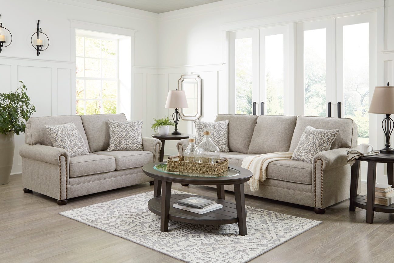 Gaelon Dune Living Room Set from Ashley - Luna Furniture