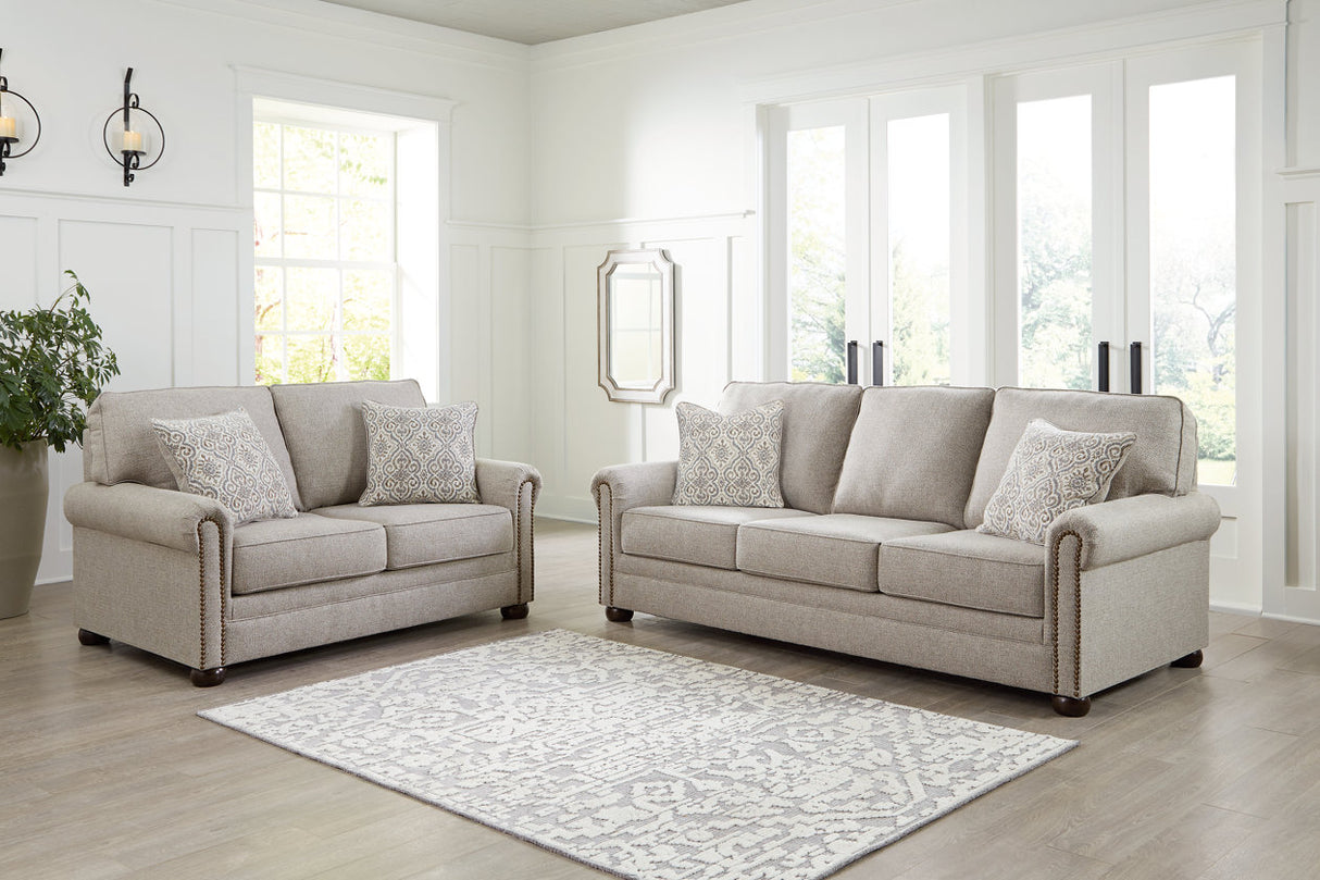 Gaelon Dune Sofa and Loveseat -  Ashley - Luna Furniture