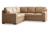 Bandon Toffee 2-Piece Sectional from Ashley - Luna Furniture