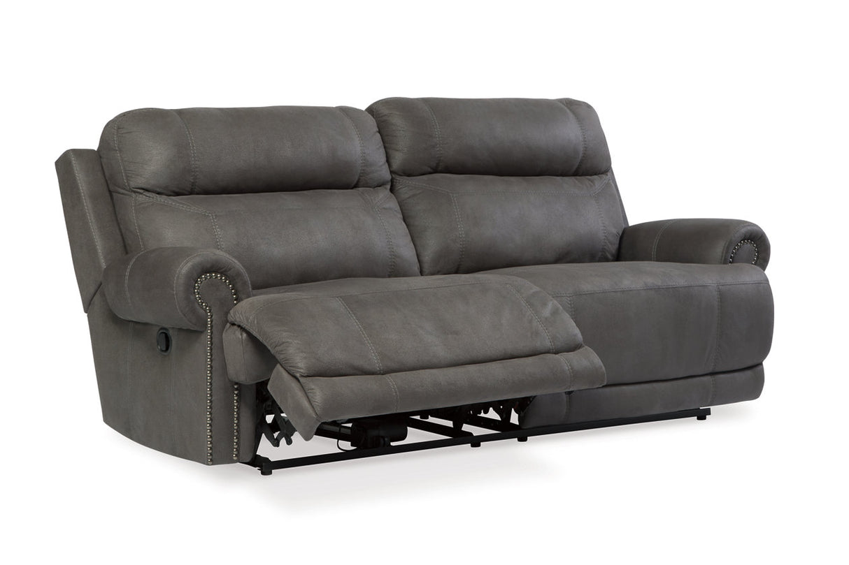 Austere Gray Reclining Sofa and Loveseat from Ashley - Luna Furniture