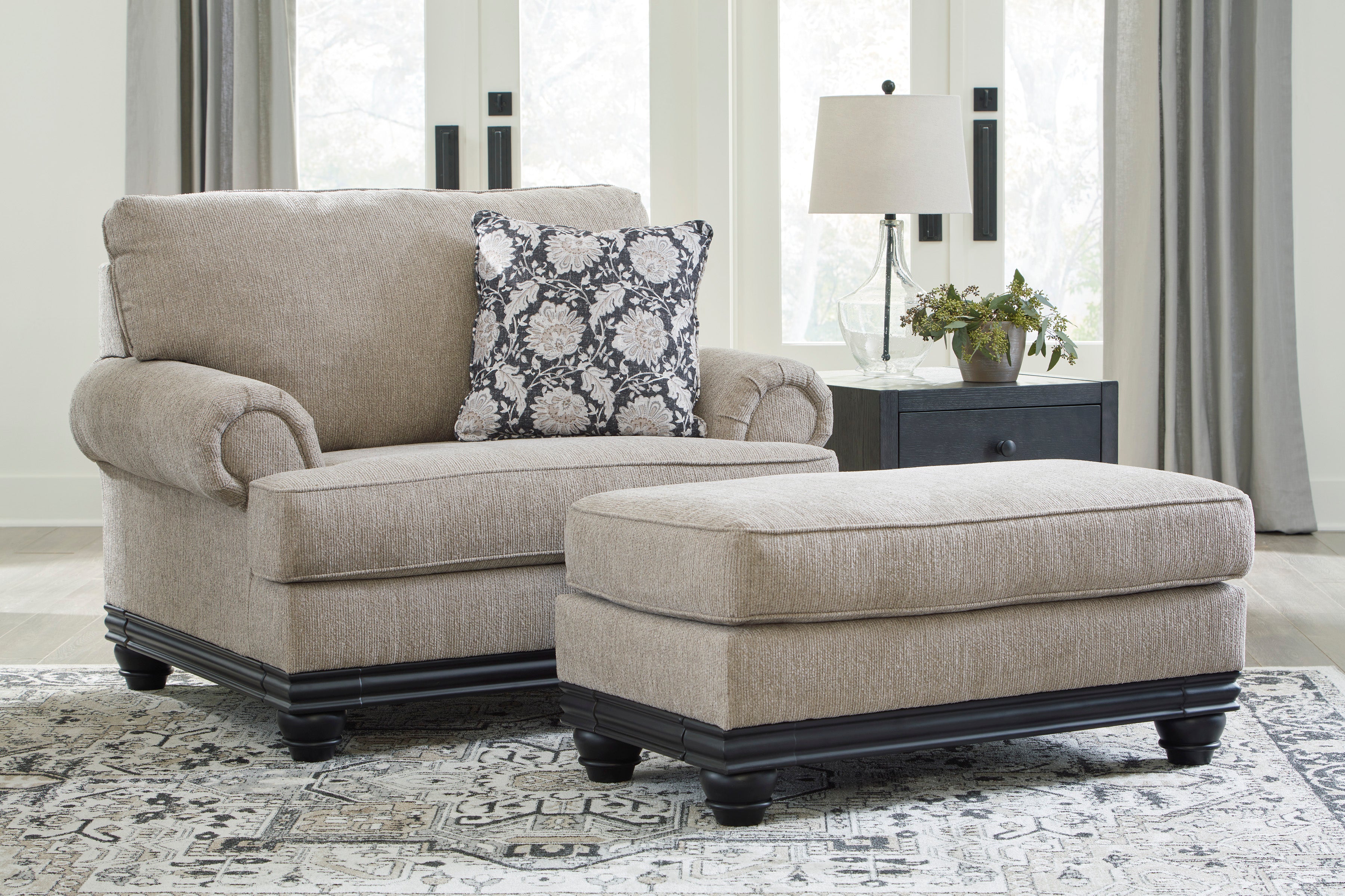 Elbiani Alloy Living Room Set From Ashley – Luna Furniture