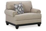 Elbiani Alloy Sofa, Loveseat, Oversized Chair and Ottoman -  Ashley - Luna Furniture