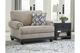 Elbiani Alloy Sofa, Loveseat, Oversized Chair and Ottoman -  Ashley - Luna Furniture