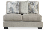 Ardsley Pewter 4-Piece Sectional with Chaise from Ashley - Luna Furniture