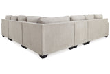 Ardsley Pewter 5-Piece Sectional with Chaise -  Ashley - Luna Furniture