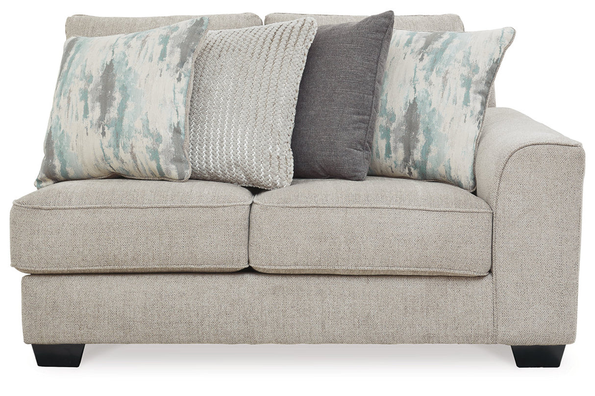 Ardsley 5-Piece Sectional and Ottoman from Ashley - Luna Furniture