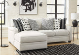 Huntsworth Dove Gray 2-Piece LAF Chaise Sectional -  Ashley - Luna Furniture