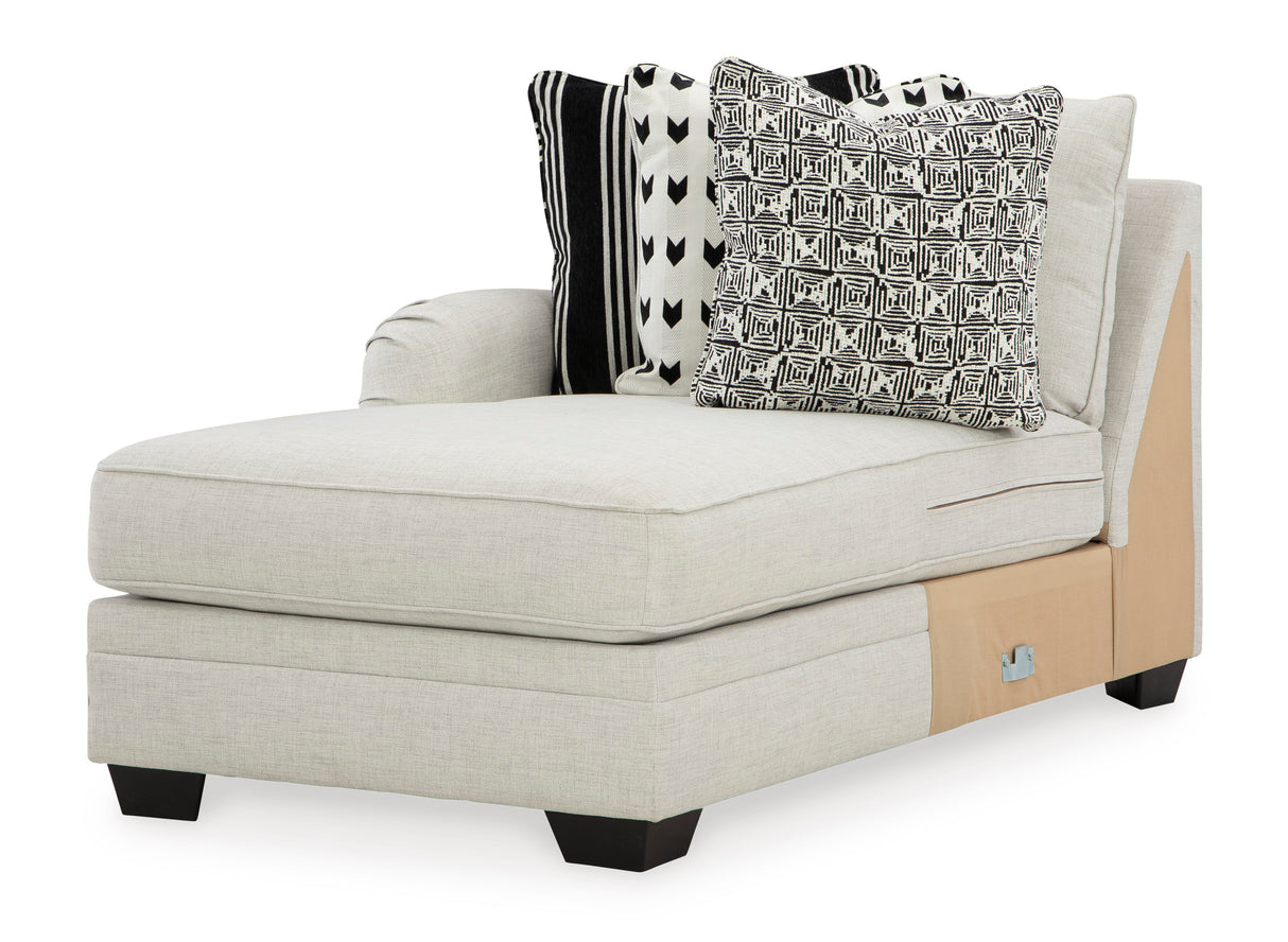 Huntsworth Dove Gray 2-Piece LAF Chaise Sectional -  Ashley - Luna Furniture