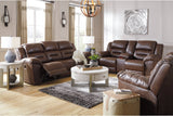 Stoneland Chocolate Power Reclining Sofa, Loveseat and Recliner from Ashley - Luna Furniture