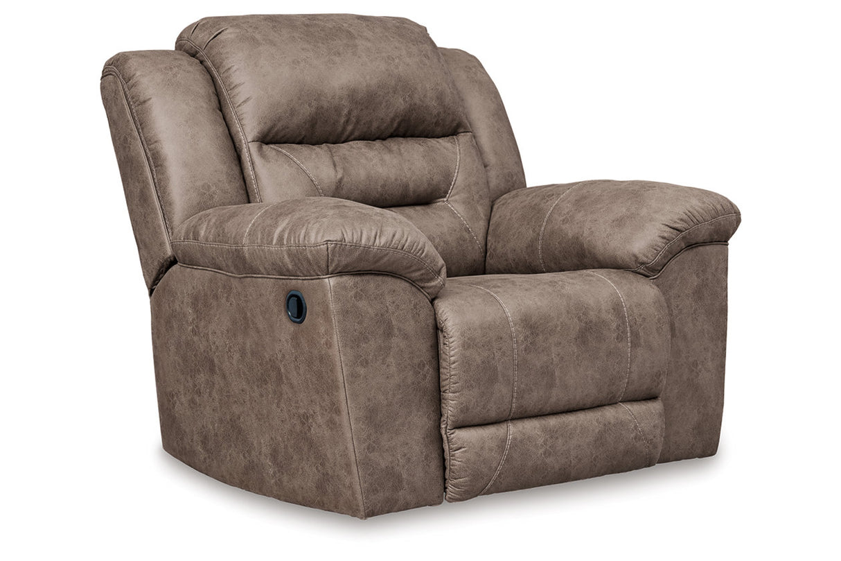 Stoneland Fossil Reclining Sofa, Loveseat and Recliner from Ashley - Luna Furniture