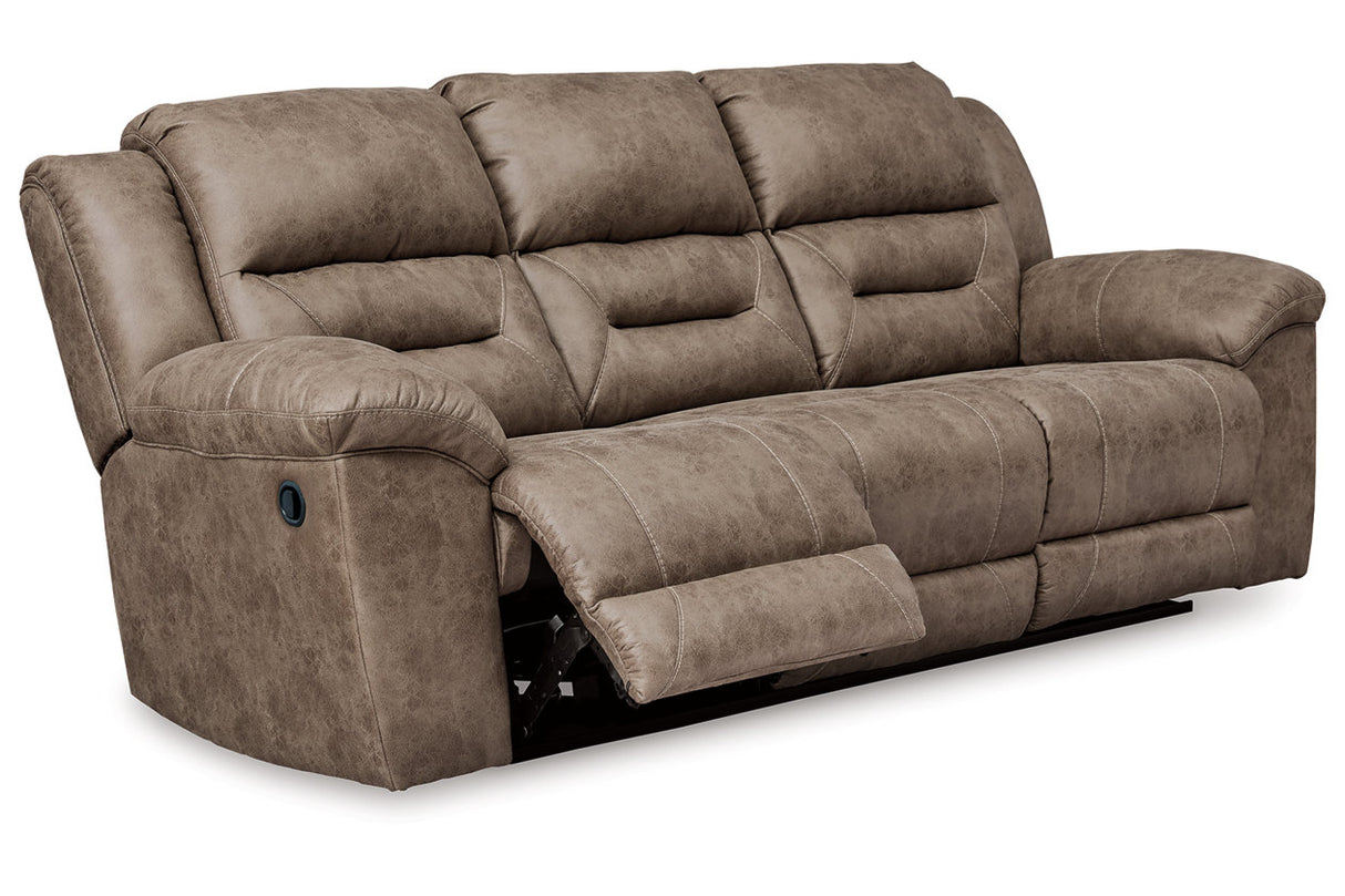 Stoneland Fossil Reclining Sofa and Loveseat from Ashley - Luna Furniture