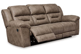 Stoneland Fossil Reclining Sofa, Loveseat and Recliner from Ashley - Luna Furniture