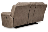 Stoneland Fossil Reclining Sofa and Power Reclining Loveseat from Ashley - Luna Furniture