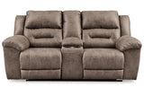 Stoneland Fossil Reclining Sofa and Power Reclining Loveseat from Ashley - Luna Furniture