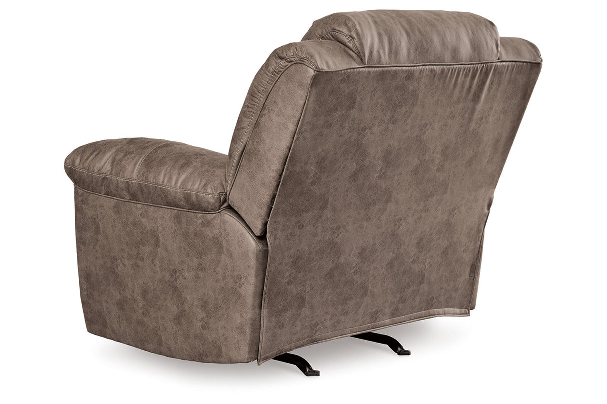 Stoneland Fossil Reclining Loveseat and Power Recliner from Ashley - Luna Furniture