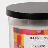 4" 12 Oz Sleep When I'm Dead Lidded Candle from Sagebrook Home - Luna Furniture