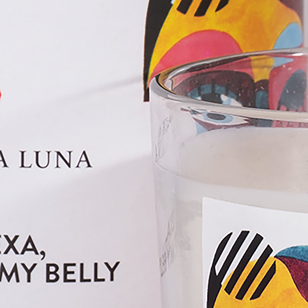 4" 7 Oz Delete My Belly Boxed Candle from Sagebrook Home - Luna Furniture