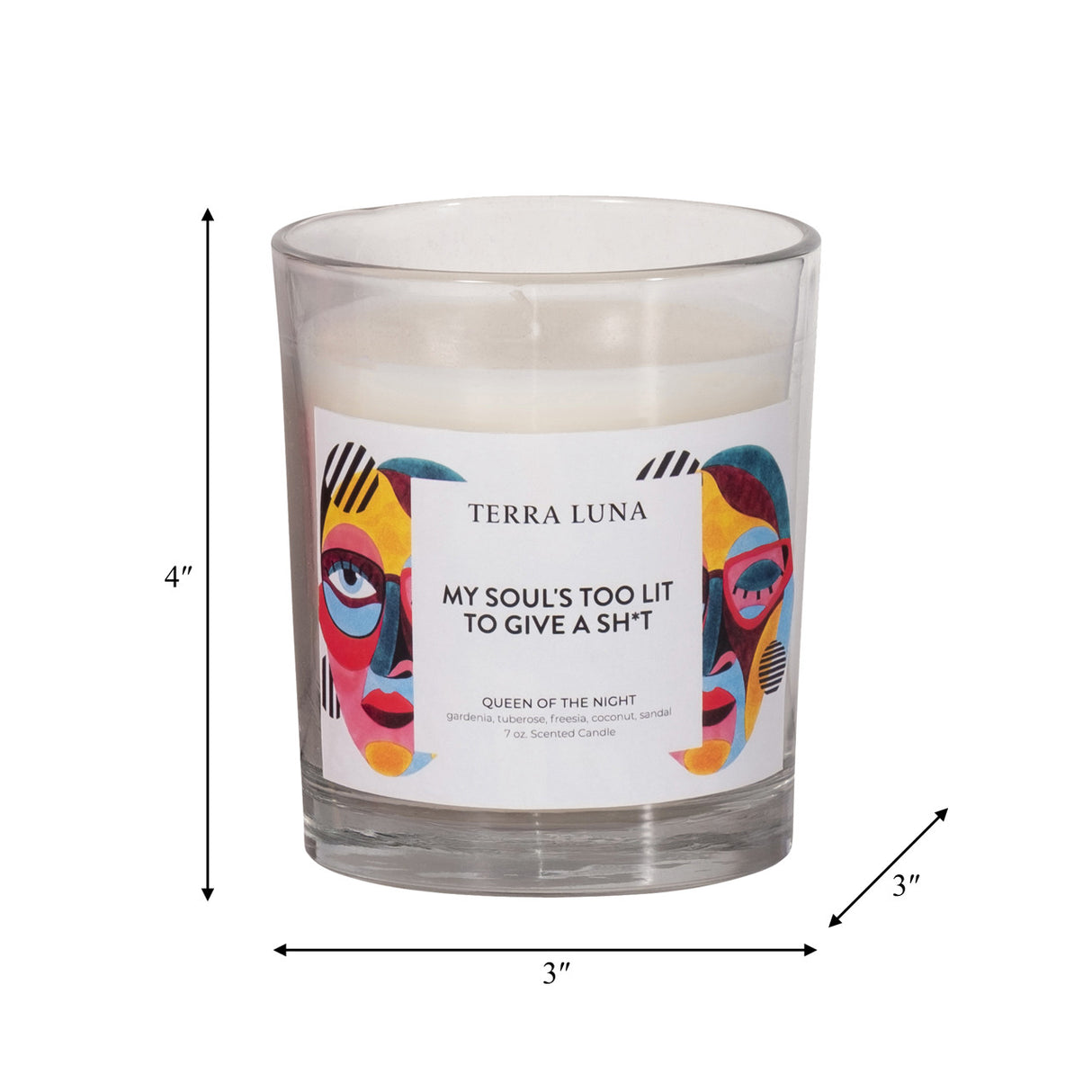 4" 7 Oz Too Lit Boxed Candle from Sagebrook Home - Luna Furniture