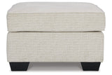 Cashton Snow Sofa, Loveseat, Chair and Ottoman -  Ashley - Luna Furniture