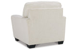 Cashton Snow Chair and Ottoman -  Ashley - Luna Furniture