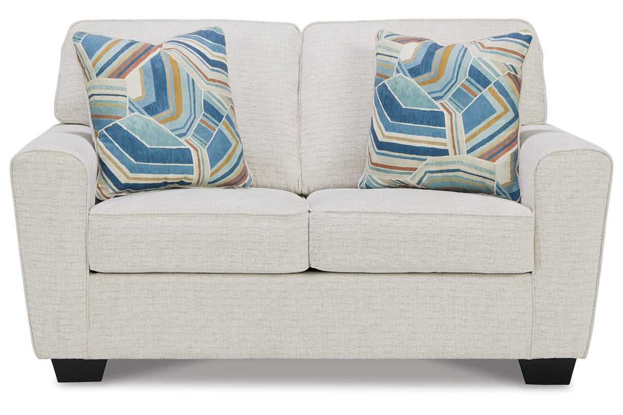 Cashton Snow Sofa and Loveseat -  Ashley - Luna Furniture