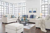 Cashton Snow Sofa, Loveseat, Chair and Ottoman -  Ashley - Luna Furniture