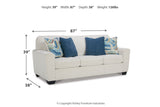 Cashton Snow Sofa and Loveseat -  Ashley - Luna Furniture