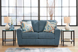 Cashton Blue Living Room Set -  Ashley - Luna Furniture