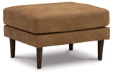 Telora Caramel Chair and Ottoman -  Ashley - Luna Furniture