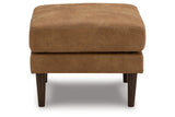 Telora Caramel Sofa, Loveseat, Chair and Ottoman -  Ashley - Luna Furniture