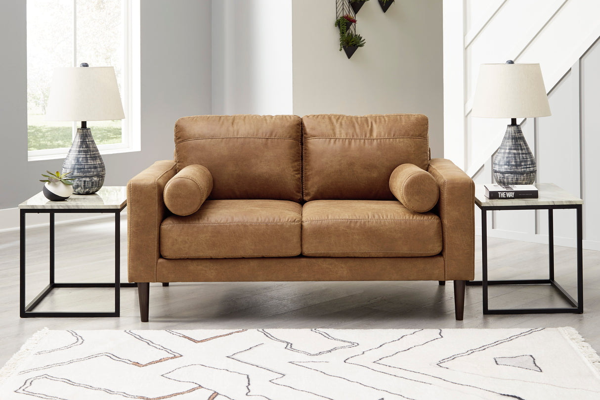 Telora Caramel Living Room Set -  Ashley - Luna Furniture