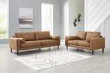 Telora Caramel Living Room Set -  Ashley - Luna Furniture