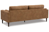 Telora Caramel Sofa, Loveseat, Chair and Ottoman -  Ashley - Luna Furniture