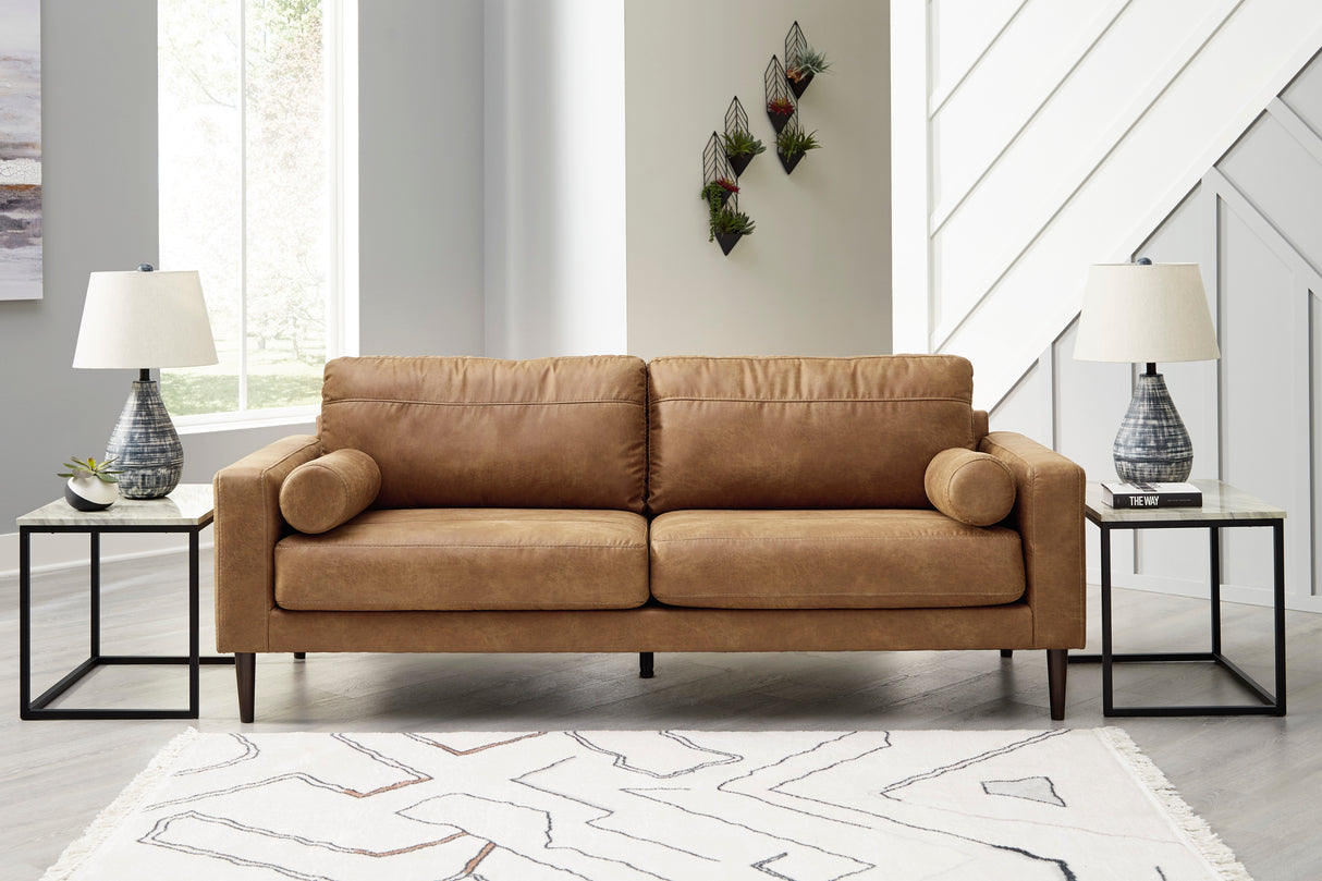 Telora Caramel Living Room Set -  Ashley - Luna Furniture